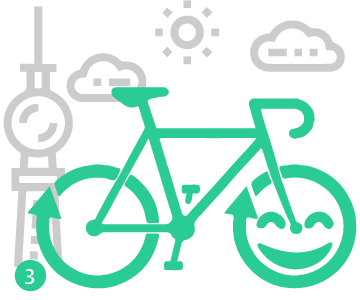 enjoy bicycle monthly subscription rent lease